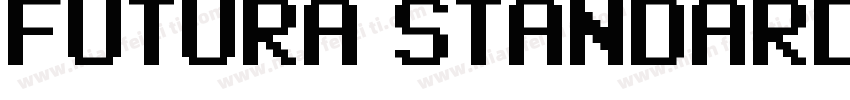 FUTURA STANDARD字体转换